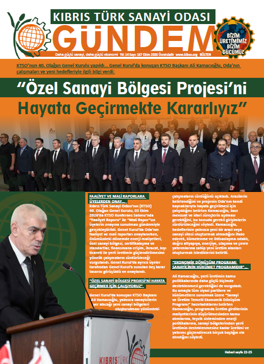 Sanayi Gazetesi Sayı 167 kapağı