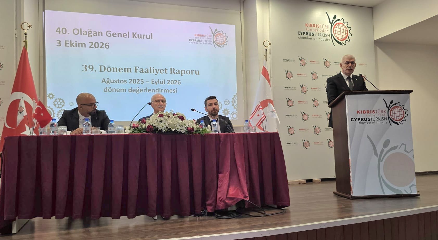 Kıbrıs Türk Sanayi Odası  40. Olağan Genel Kurulu- 03 Ekim 2026