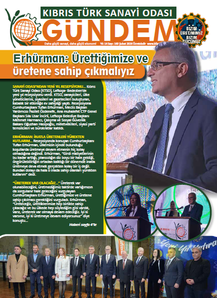 Sanayi Dergisi Kapağı