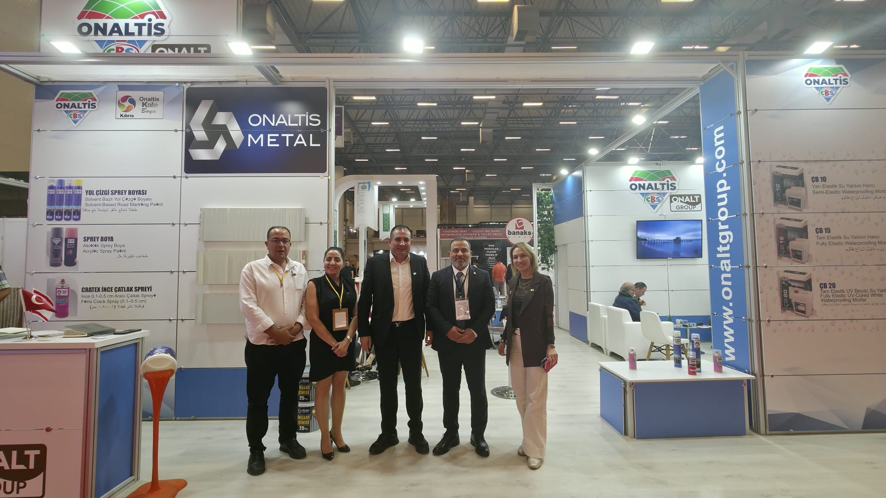 KIBRIS TÜRK SANAYİSİ, YAPI FUARI TURKEYBUILD İSTANBUL’DA YERİNİ ALDI