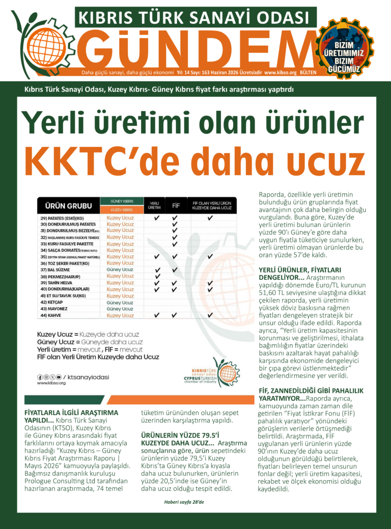Sanayi Dergisi Kapağı