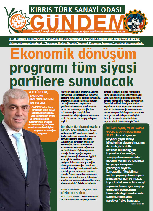 Sanayi Dergisi Kapağı
