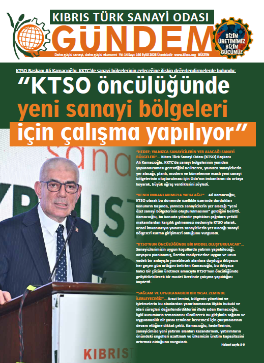 Sanayi Dergisi Kapağı